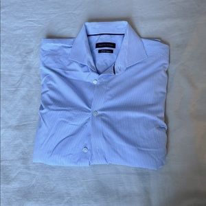 Tommy Hilfiger Men's Slim-Fit TH Flex Non-Iron Supima Stretch Dress Shirt